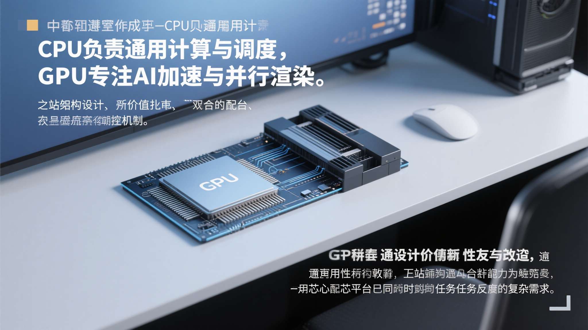 至强600+锐炫pro b70:英特尔双芯平台,开启ai工作站智算时代功能 两者结合,形成了"CPU负责通用计算与调度,GPU专注AI加速与并行渲染"的协同