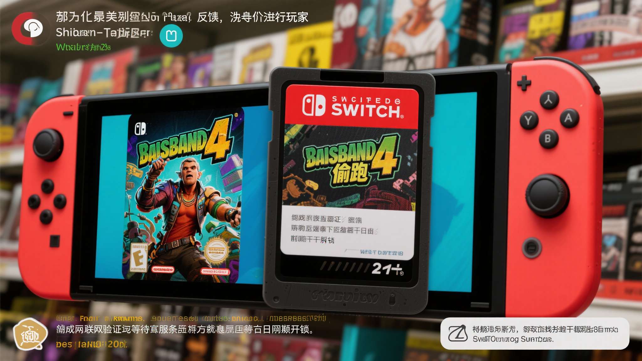 switch无主之地3两个人怎么玩 据多位海外玩家在社交媒体上反馈,他们通过部分零售渠道提前收到了《无主之地4》的S